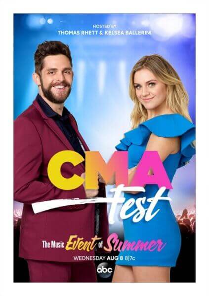 CMA Fest Hosts Kelsea Ballerini and Thomas Rhett