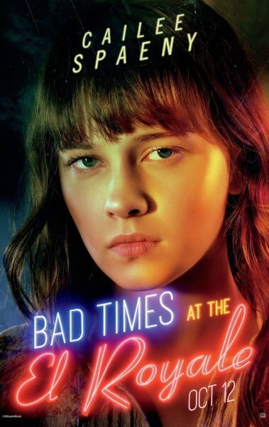 Cailee Spaeny Bad Times at the El Royale Poster