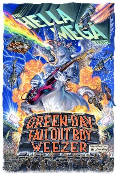 Green Day, Weezer and Fall Out Boy Tour
