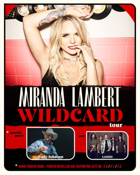 Miranda Lambert Wildcard Tour