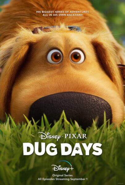 Dug Days Poster with Dug from Up