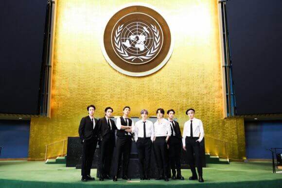 BTS at the UN