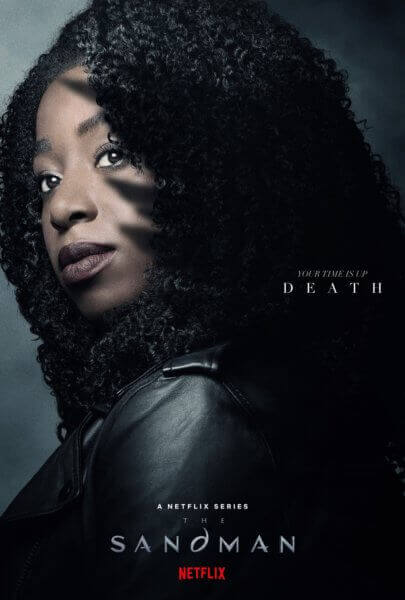 The Sandman Death Character Poster