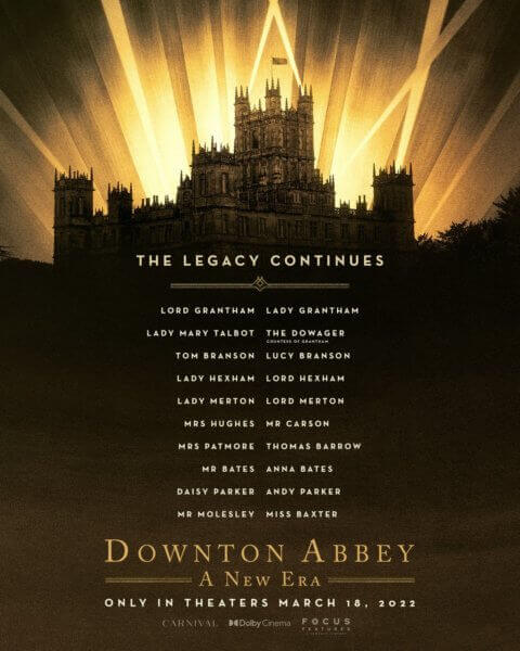 Downton Abbey A New Era Poster
