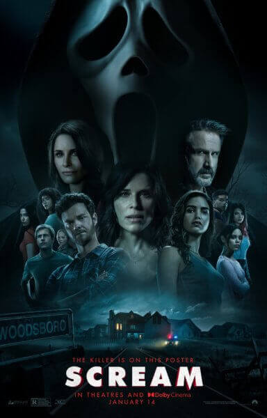 Scream Cast Poster 2022