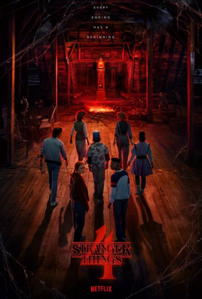 Stranger Things Season 4 Creel House Poster