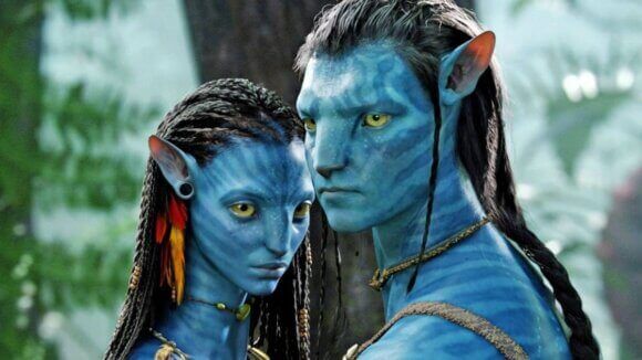Avatar Zoe Saldana and Sam Worthington