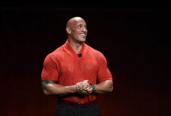 Dwayne Johnson at WB CinemaCon 2022