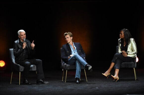 Elvis Baz Luhrmann and Austin Butler CinemaCon
