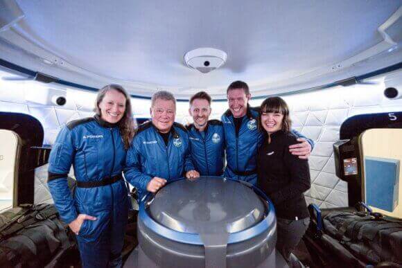 Blue Origin William Shatner Space Flight