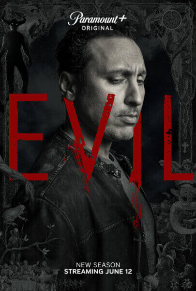 Evil Season 3 Poster with Aasif Mandvi