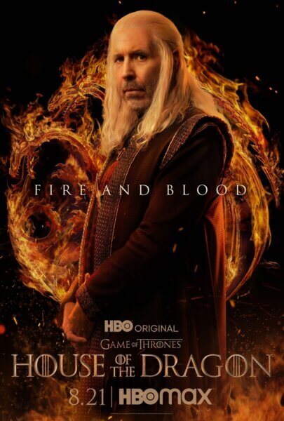 House of the Dragon King Viserys Targaryen Poster