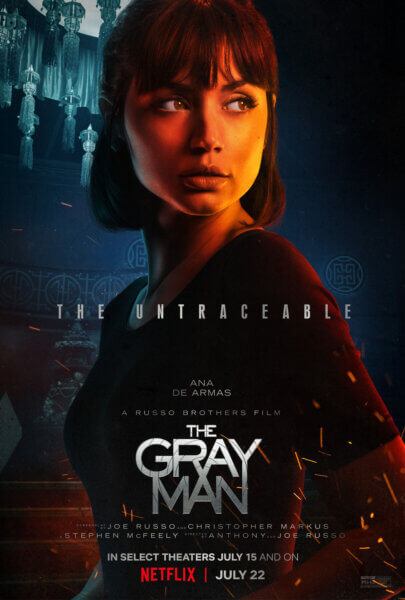 The Gray Man Ana de Armas Poster
