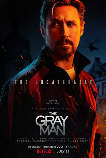 The Gray Man Ryan Gosling Poster