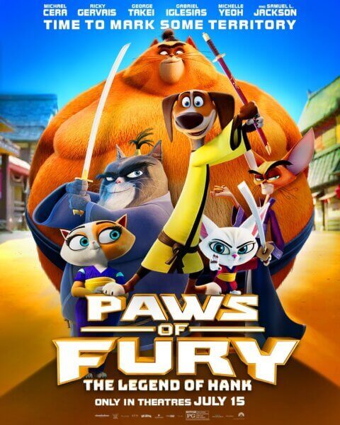 Paws of Fury The Legend of Hank Poster