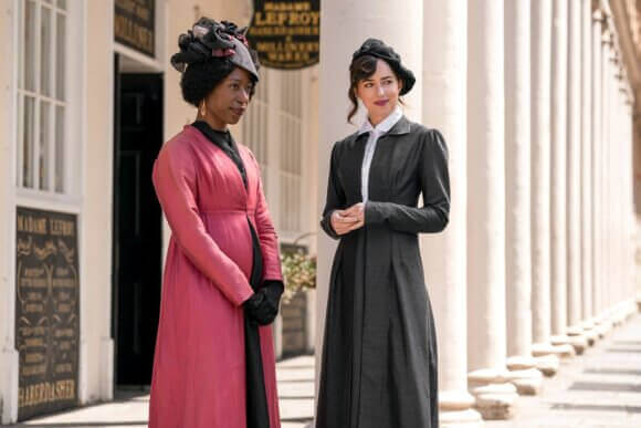 Persuasion Nikki Amuka-Bird and Dakota Johnson