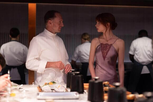 The Menu Stars Ralph Fiennes and Anya Taylor-Joy