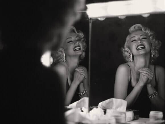 Ana de Armas as Marilyn in Blonde