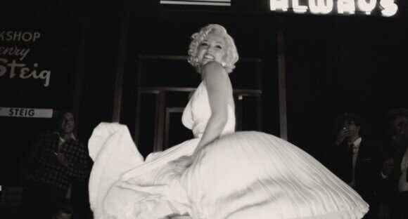 Ana de Armas as Marilyn in Blonde