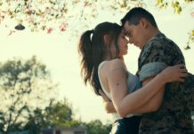 ‘Purple Hearts’ Trailer: Sofia Carson Marries for Convenience Purple Hearts Sofia Carson and Nicholas Galitzine
