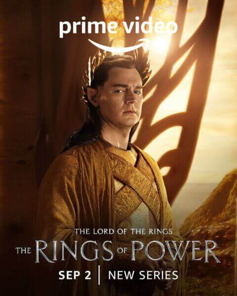 The Lord of the Rings The Rings of Power Benjamin Walker Poster