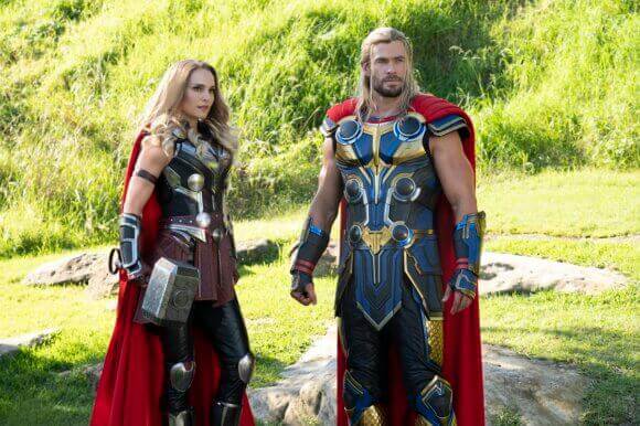 Thor Love and Thunder Natalie Portman and Chris Hemsworth