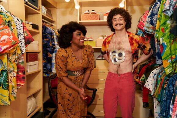 Quinta Brunson and Daniel Radcliffe in Weird Al