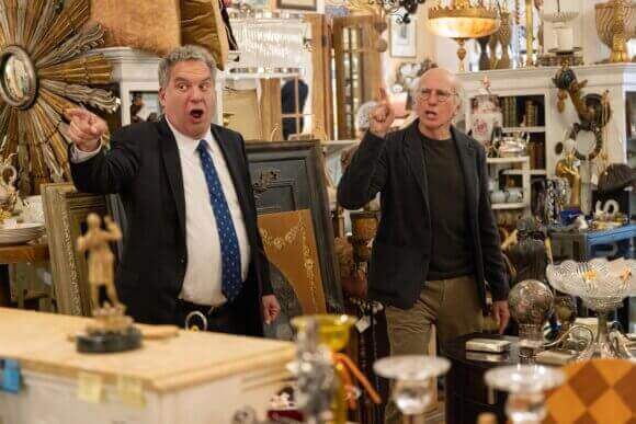 Curb Your Enthusiasm Jeff Garlin and Larry David