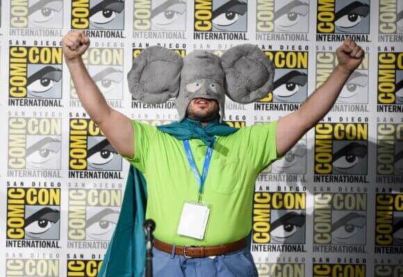 Koala Man Creator at Comic-Con