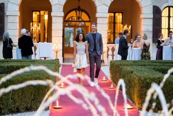 Love in the Villa Kat Graham and Tom Hopper