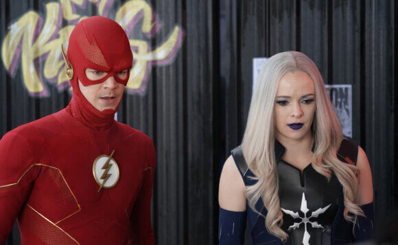 The Flash Grant Gustin and Danielle Panabaker