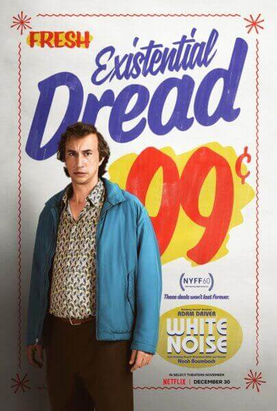 White Noise Adam Driver Poster