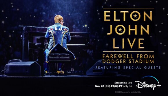 Elton John Live Poster