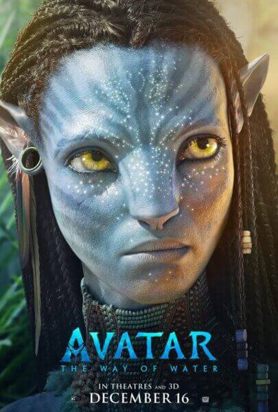 Avatar The Way of Water Neytiri Poster