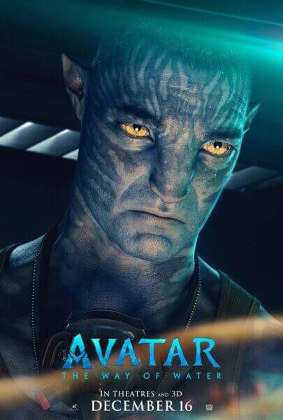Avatar The Way of Water Quaritch Poster