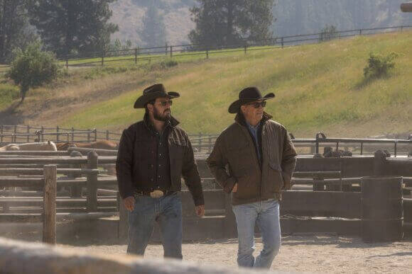 Yellowstone Season 5 Episode 5 Cole Hauser and Kevin Costner