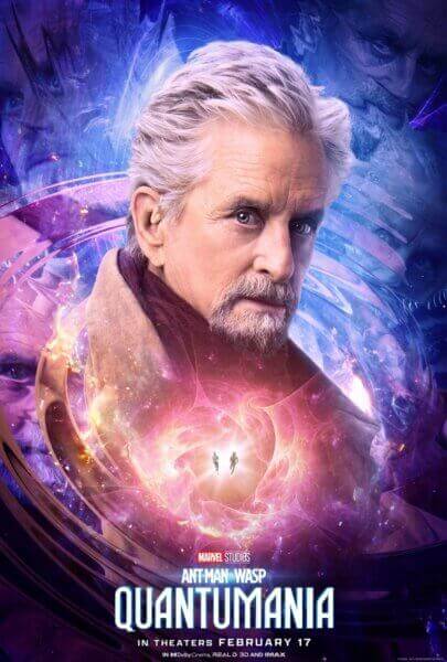 Ant-Man and The Wasp Quantumania Michael Douglas Poster