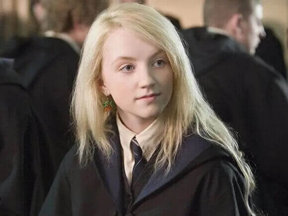 Evanna Lynch in Harry Potter