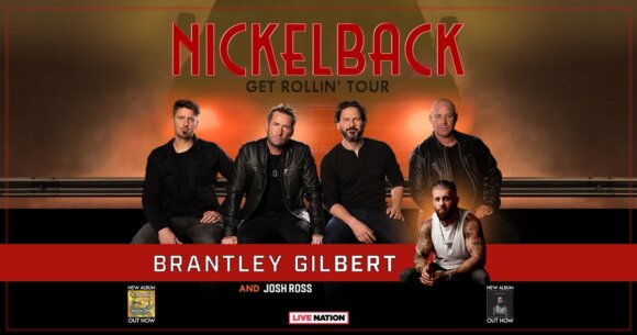 Nickelback 2023 Tour Art