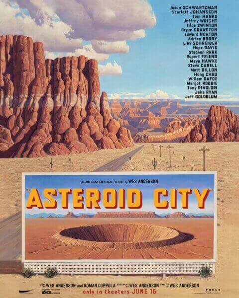 Asteroid City Poster