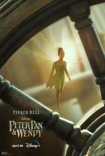 Peter Pan and Wendy Tinker Bell Poster