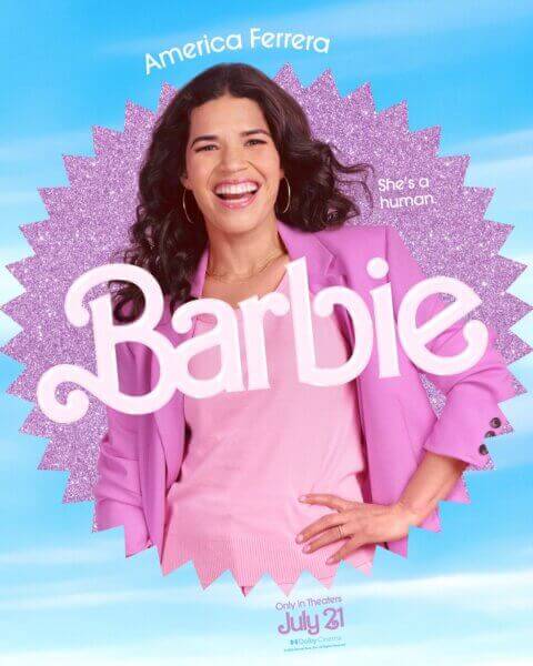 Barbie Character Poster America Ferrera