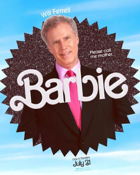Barbie Character Poster Will Ferrell