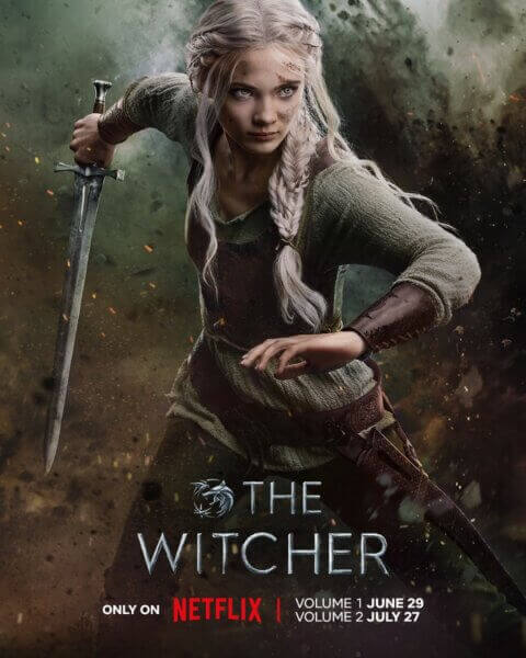 The Witcher Ciri Poster Season 3