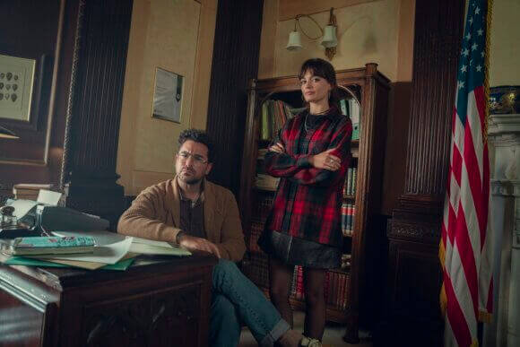 Sex Education Season 4 Dan Levy and Emma Mackey