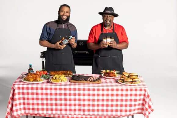 Kings of BBQ Anthony Anderson and Cedric the Entertainer