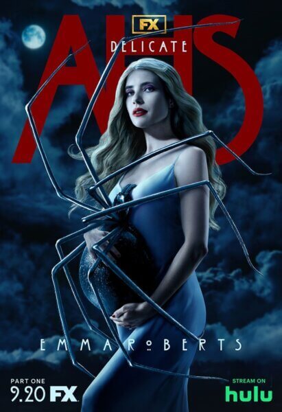 American Horror Story: Delicate Season 12 Emma Roberts Poster