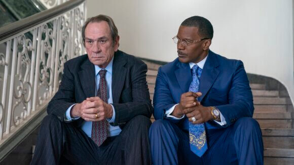 The Burial Tommy Lee Jones and Jamie Foxx