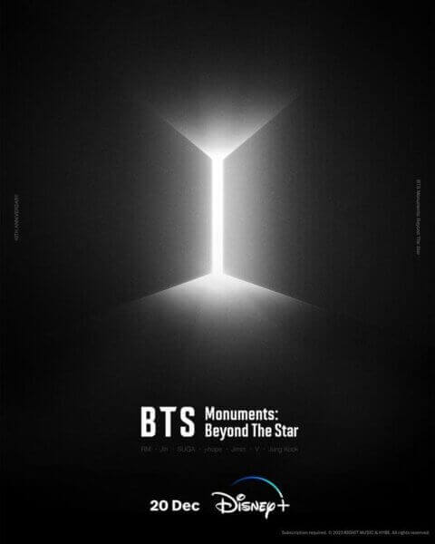BTS Monuments: Beyond the Star Poster