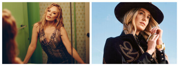 Kylie Minogue and Lainey Wilson